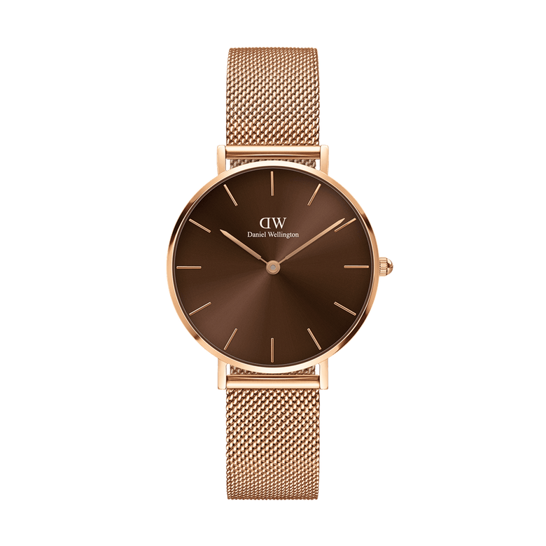 Petite Amber Rose Gold