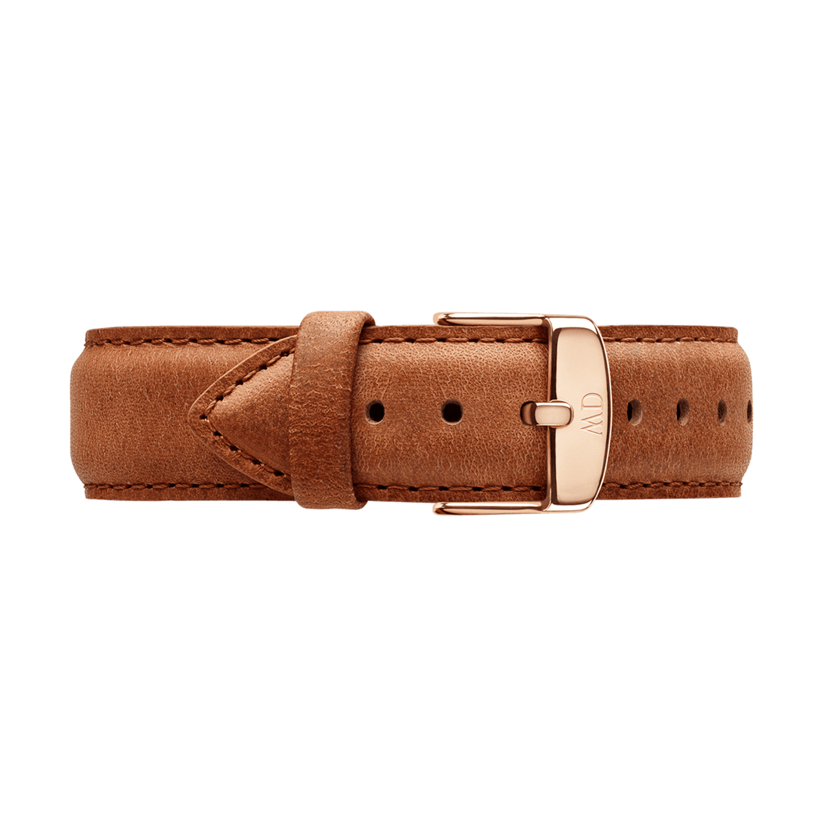 Durham Men s rose gold watch with white dial 40 mm DW
