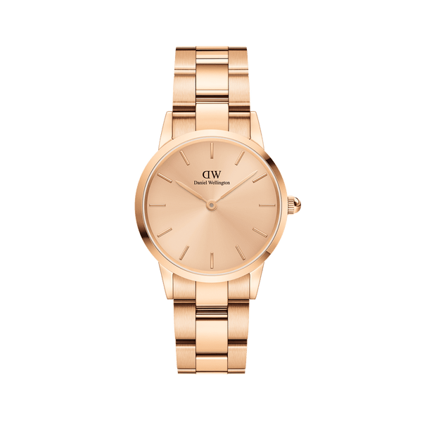 Iconic Link Unitone Rose Gold watch 28mm DW