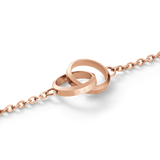 Elan Unity Bracelet Rose Gold