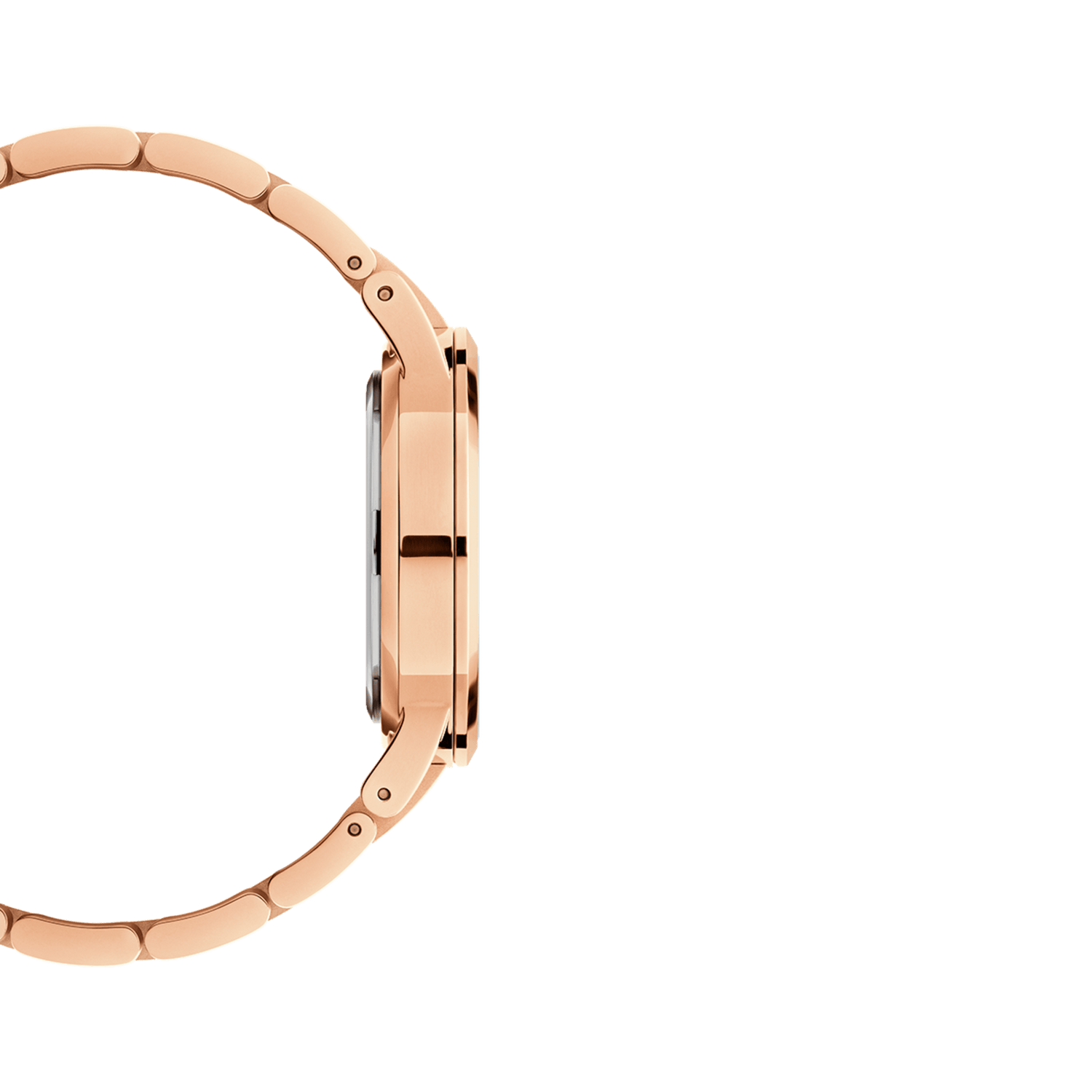 Iconic Link Black Rose Gold