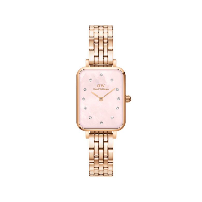 Quadro Lumine 5 Link Melrose Pink MoP Rose Gold